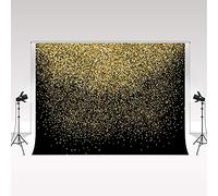 Kate Photography Backdrop Golden Dot 2.2x1.5m/7x5ft Retro Luxurious Photography Backdrop 80th' Vanity Party Decoration Background Bokeh Photo Studio Backdrop Magazine Shooting Props