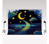 Kate Photography Backdrop Impressionist Art Night Sky 2.2x1.5m/7x5ft Photo Studio Backdrop Party Decoration Background Soft Microfiber Newborn Baby Photo Shooting Props