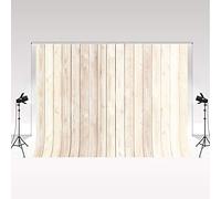 Kate Photography Backdrop Light Brown Wooden 2.2x1.5m/7x5ft Wedding Collapsible Backdrop Photo Studio Photographic Accessories Birthday Retro Country Decoration Background Baby Photo Booth