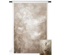 Kate Portrait Backdrops for Photography Vintage Abstract Texture Headshot Photo Studio Props, 6.5x10ft