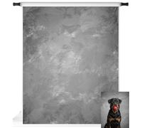 Kate Portrait Backdrops Grey Abstract Texture Photo Background Headshot Gray Photo Stduio Props, 8x10ft