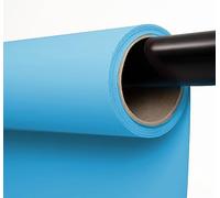 Kate Professional Seamless Paper Backdrop Roll - Photography Studio Background, Light Blue 1.35m x 5m