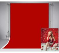 Kate Red Backdrop 3x3m/10x10ft Basic Portrait Shooting Wedding Photo Booth Soft Skin Friendly Newborn Baby Photography Backdrop Christmas Red Portrait Photography Private Photos Props