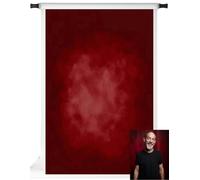 Kate Red Photography Backdrop Professional Photo Studio Props Red Backdrop for Photoshoot, 10x6.5ft