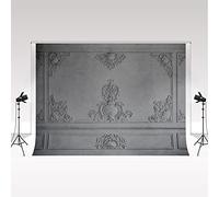 Kate Retro Photocall Backdrop Photography Grey 3x3m/10x10ft Cement Walls Photographic Background Luxury marble castle Wedding Photo Booth Props Collapsible Photo Studio Backdrop