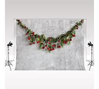 Kate Simple Wedding Photography Backdrop Studio 3x2m Rose Cement wall Background for Photography Valentine's Day Retro Fairy Decoration Anniversary Party Background Birthday Photo Studio Backdrop