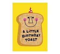 KATE SMITH Birthday Card Birthday Toast Card for any age
