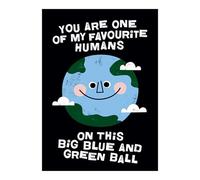 KATE SMITH 'Favorite Human' Birthday Card Friend, Loved one Birthday Card