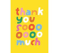 Kate Smith Thank You Card, Appretiation Card for Friends, Teachers, Family