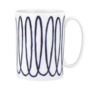 Kate Spade Charlotte Street West Mug, 1 Count (Pack of 1), Blue