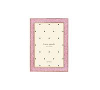 Kate Spade New York 897451 Sitting Pretty 4x6 Pink Glitter Frame