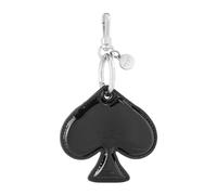 kate spade new york AirTag Charm Keychain - Spade-Shaped AirTag Holder with Luxe Gold Ring Clip for Bags, Luggage, Keys, and More