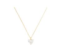 Kate Spade New York April Heart Pendant, Clear/Gold