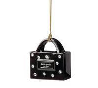 kate spade New York Be Jolly KSNY Signature Shopping Bag Ornament, Christmas Ornament