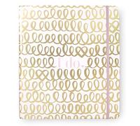 Kate Spade New York Bridal Wedding Planner Binder, Personal Organizer for Bride with Pages for To-Do Lists, Notes, Budgeting, Invitations, I Do (Gold Heart Knot)