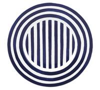 Kate Spade New York Charlotte Street North Accent Plate, 1.05 LB, Navy