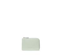 Kate Spade New York Crinkle Patent Leather Mini Zip Card Case, Mint Frosting