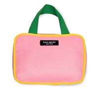 kate spade new york Cute Plush Dog Toy with Squeaker, Pet Chew Toy with Soft Durable Fabric for Small Medium Large Breeds (Colorblock Handbag)