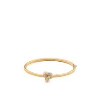 Kate Spade New York Double Knot Pave Hinged Bangle