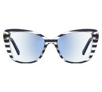 Kate Spade New York FIONA/BB Reading Glasses for Women Blue Light +1.5 Blue 51mm 17mm