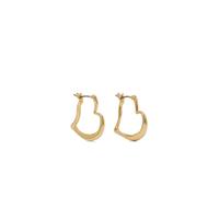 Kate Spade New York Gold Amour Heart Huggies - Gold