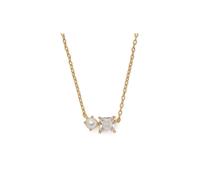 Kate Spade New York Gold Gifting Dear Bestie Pearl CZ Necklace - 41cm