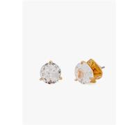 Kate Spade New York Gold Tri Prong Crystal Studs - Gold