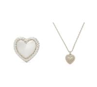 Kate Spade New York Golden Hour Studs & Necklace, Silver