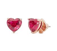 Kate Spade New York Heart Gold-Plated Cubic Zirconia Earrings