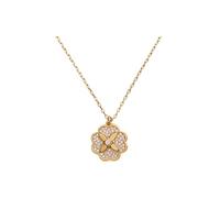 Kate Spade New York Women's Heritage Bloom Mini Pendant - Clear/Gold