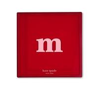 kate spade new york Initial Decorative Tray, Personalized Acrylic Vanity Tray, M (Just Mine)