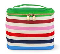 Kate Spade New York, Insulated Lunch Tote, Small Lunch Cooler, Cute Lunch Bag for Women, Striped Thermal Bag with Double Zipper Close and Carrying Handle, Adventure Stripe