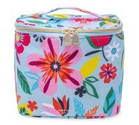 kate spade new york Insulated Lunch Tote, Small Lunch Cooler, Cute Lunch Bag for Women, Thermal Bag with Double Zipper Close and Carrying Handle, Safari Floral