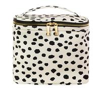Kate Spade New York Insulated Lunch Tote, Small Lunch Cooler, Thermal Bag with Double Zipper Close and Carrying Handle, Flamingo Dot
