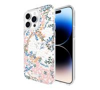 kate spade new york iPhone 14 Pro Max Case, Compatible with MagSafe - Multi Floral Rose and Pacific Green