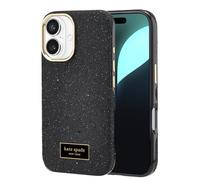 Kate Spade New York iPhone 16 Case - Compatible with MagSafe - Designer Phone Case - Crystal Pave Nightfall