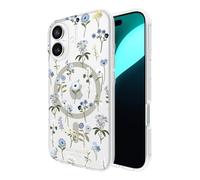 Kate Spade New York iPhone 16 Case - Compatible with MagSafe - Designer Phone Case - Precious Bloom