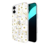 Kate Spade New York iPhone 16 Plus Case - Compatible with MagSafe - Designer Phone Case - Sunshine Floral Gems