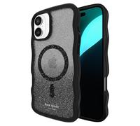 Kate Spade New York iPhone 16 Plus Case - Compatible with MagSafe - Designer Phone Case - Wavy Nightfall