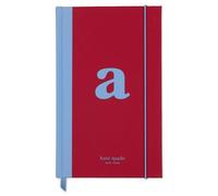 kate spade new york Just Mine Notebook Journal, Monogram Cloth Hardcover Journal, 8.25" x 5.25", Diary Includes 168 Lined Pages, A