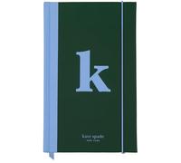 kate spade new york Just Mine Notebook Journal, Monogram Cloth Hardcover Journal, 8.25" x 5.25", Diary Includes 168 Lined Pages, (K)
