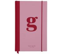 kate spade new york Just Mine Notebook Journal, Monogram Cloth Hardcover Journal, 8.25" x 5.25", Diary Includes 168 Lined Pages, (G)