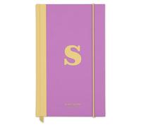 Kate Spade New York Just Mine Notebook Journal, Monogram Cloth Hardcover Journal, 8.25" x 5.25", Diary Includes 168 Lined Pages, (S)