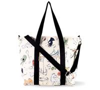 kate spade new york Large Capacity Insulated Cooler Tote Bag, Soft Sided Portable Beach Cooler with Shoulder Strap (New York Dream)