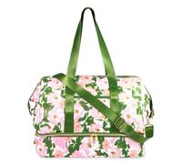 kate spade new york Large Capacity Insulated Cooler Tote Bag, Soft Sided Portable Beach Cooler with Shoulder Strap (Hidden Garden)
