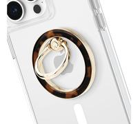 kate spade new york Magnetic Phone Ring Grip with Stand - Removable and Collapsible - Tortoiseshell