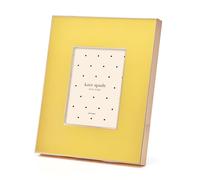 Kate Spade New York Make It Pop 5X7 Frame, 18/10 Steel, Yellow, 2.65