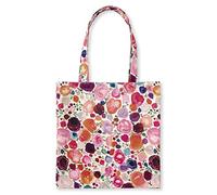 Kate Spade New York Pink Canvas Tote Bag with Interior Pocket, Floral