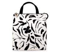 kate spade new york Portable Soft Cooler Lunch Bag, Thermal Tote with Insulated Interior Lining and Storage Pocket, Lunch Tote for Women, Painters Garden