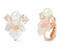 Kate Spade New York PRECIOUS PANSY EARRING White Multi